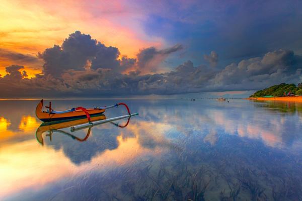 Beautiful Sea Landscape by Bertoni Siswanto