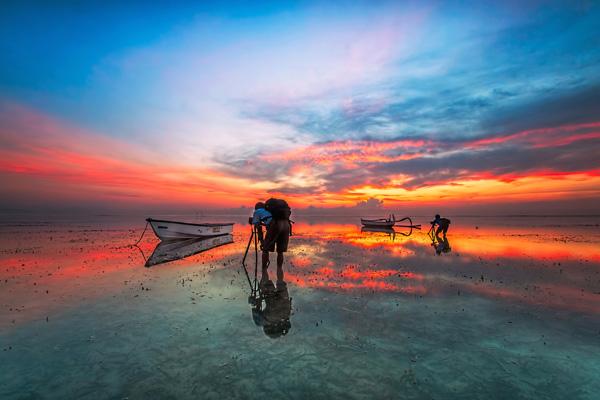 Beautiful Sea Landscape by Bertoni Siswanto