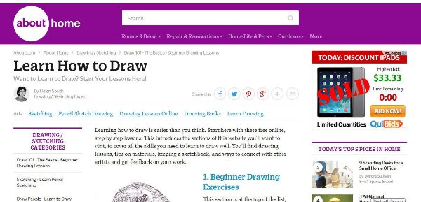 10 Webites for Learning How to Draw