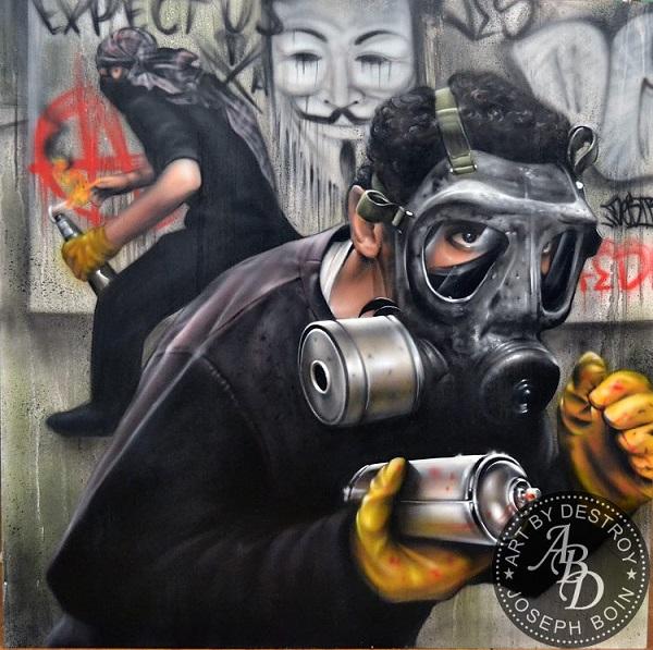 Street Art by Destroy