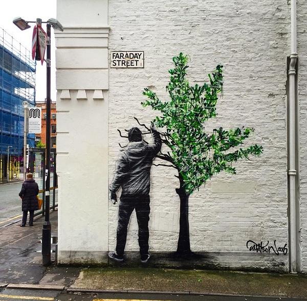 Street art by Martin Whatson