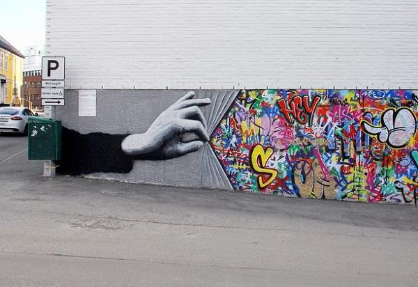 Street art by Martin Whatson