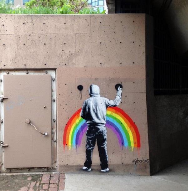 Street art by Martin Whatson