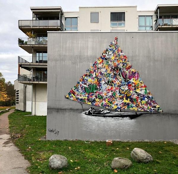 Street art by Martin Whatson