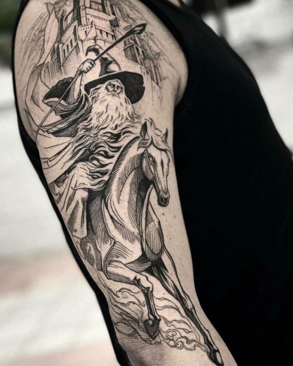 70 Epic Lord of the Rings Tattoo Ideas