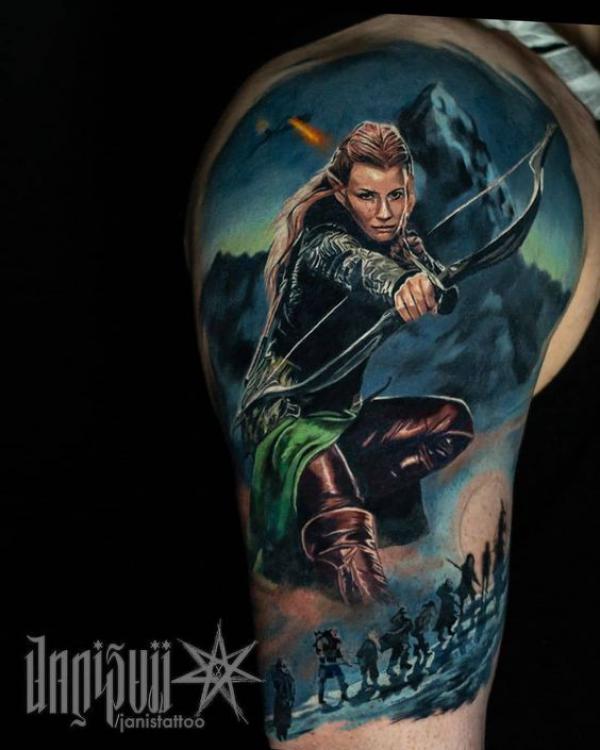 70 Epic Lord of the Rings Tattoo Ideas