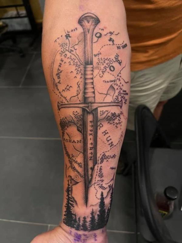 70 Epic Lord of the Rings Tattoo Ideas