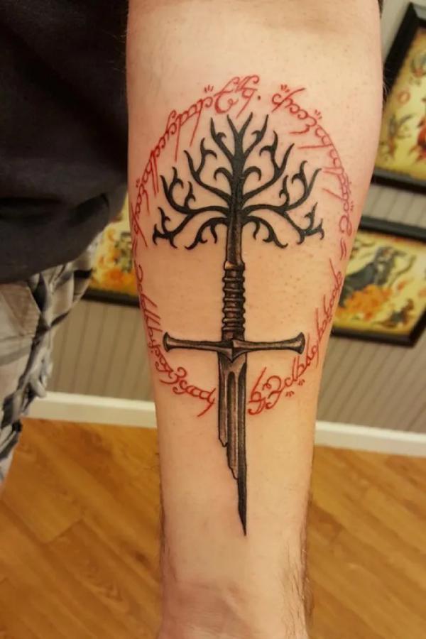 70 Epic Lord of the Rings Tattoo Ideas
