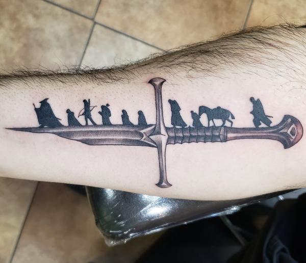 70 Epic Lord of the Rings Tattoo Ideas