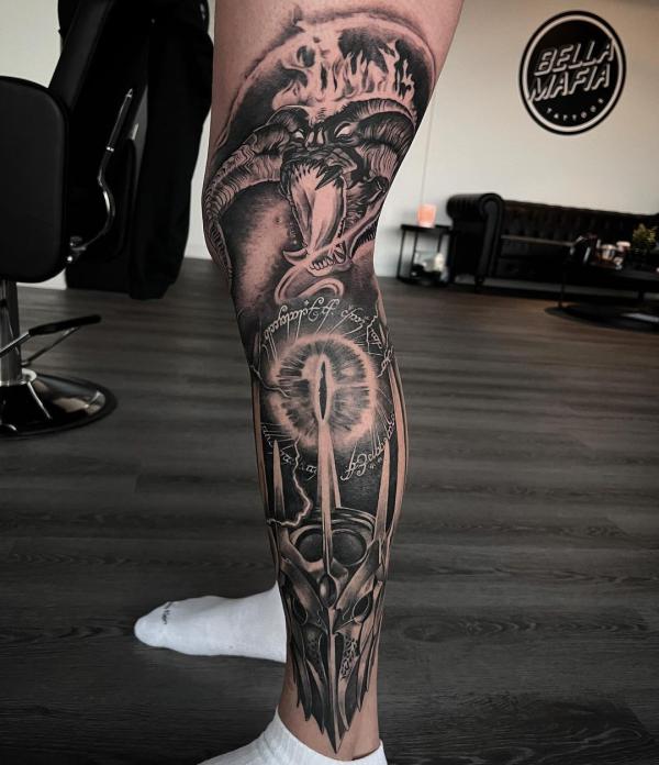 70 Epic Lord of the Rings Tattoo Ideas
