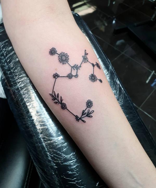 25 Sagittarius Constellation Tattoos for Astrology Lovers