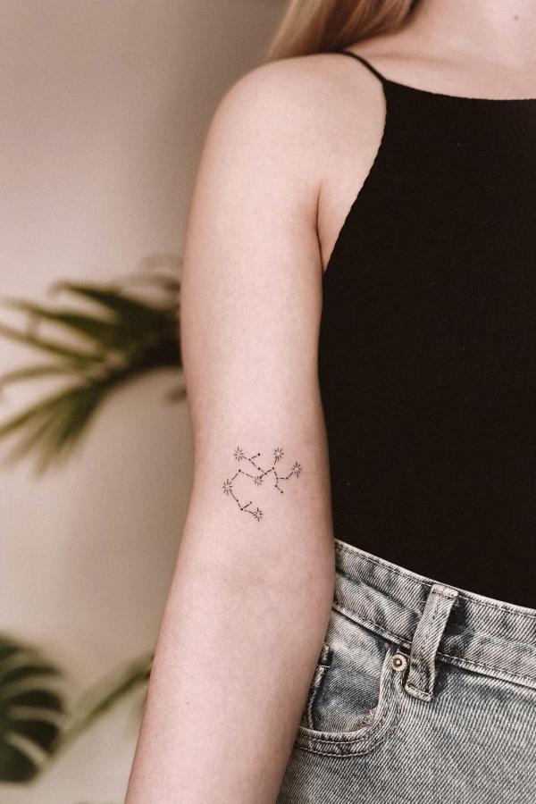 25 Sagittarius Constellation Tattoos for Astrology Lovers