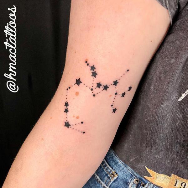 25 Sagittarius Constellation Tattoos for Astrology Lovers