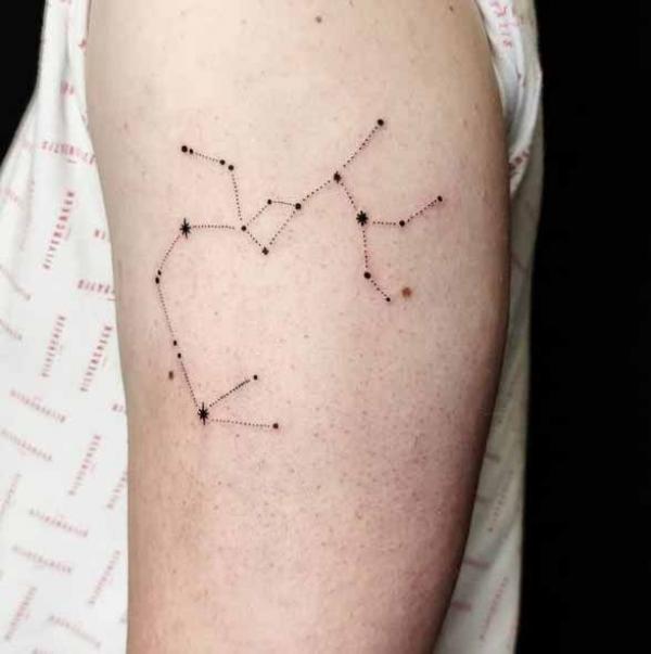 25 Sagittarius Constellation Tattoos for Astrology Lovers