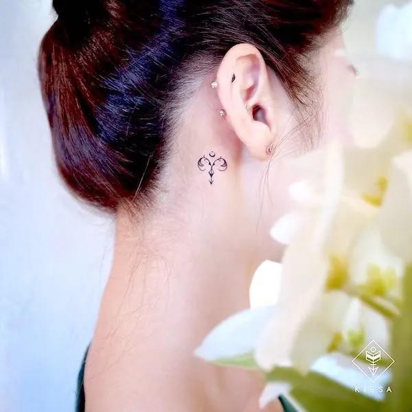 75 Behind the Ear Tattoo Ideas for Subtle Expression