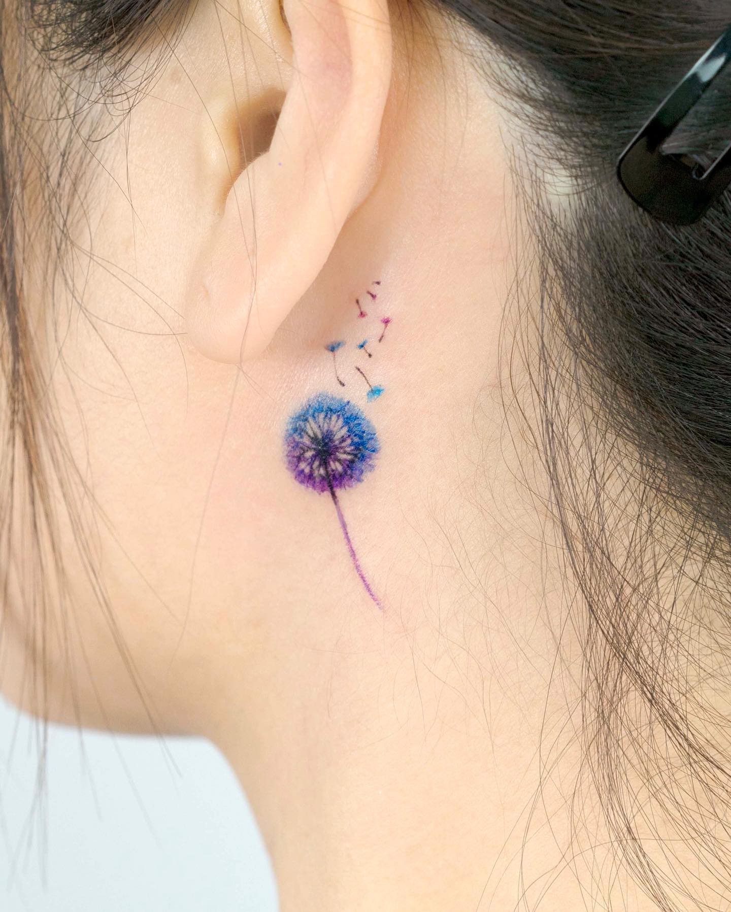 75 Behind the Ear Tattoo Ideas for Subtle Expression