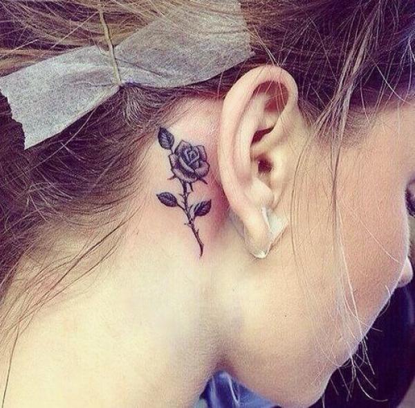 75 Behind the Ear Tattoo Ideas for Subtle Expression