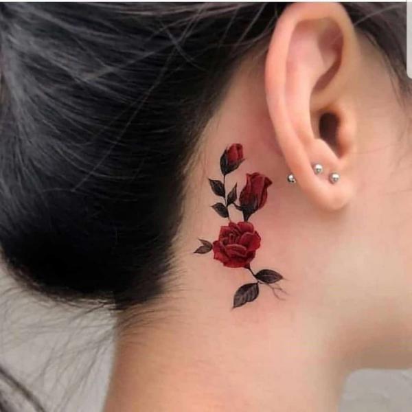 75 Behind the Ear Tattoo Ideas for Subtle Expression
