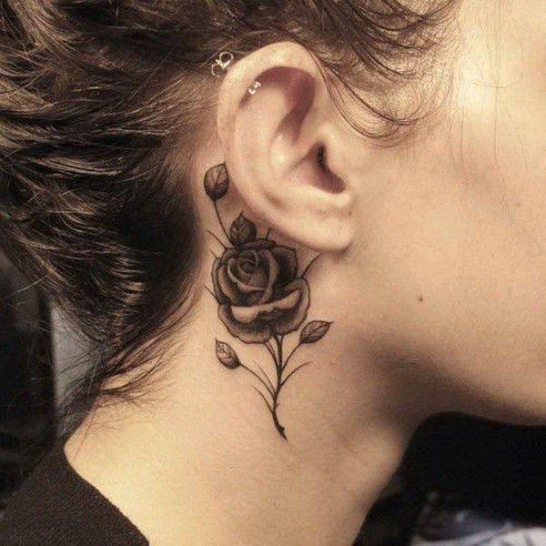 75 Behind the Ear Tattoo Ideas for Subtle Expression