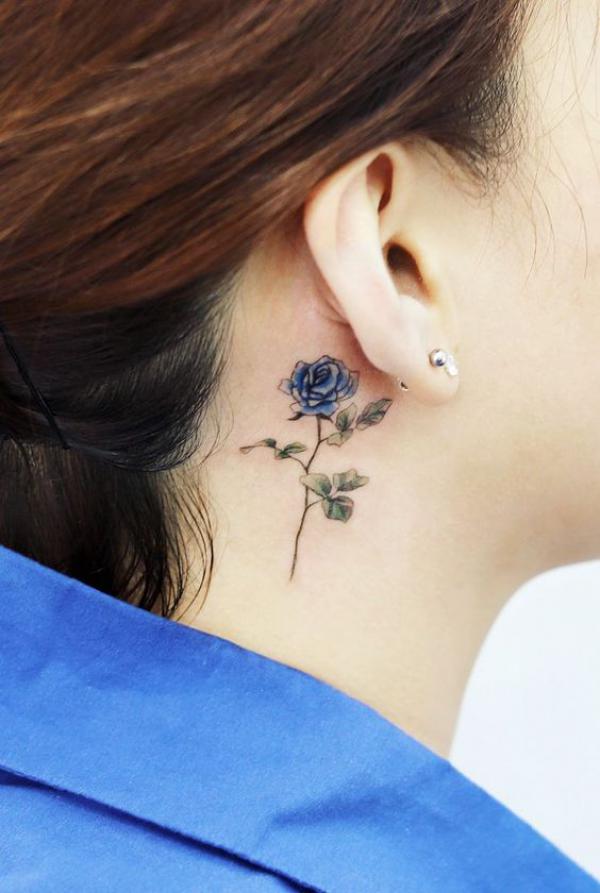 75 Behind the Ear Tattoo Ideas for Subtle Expression
