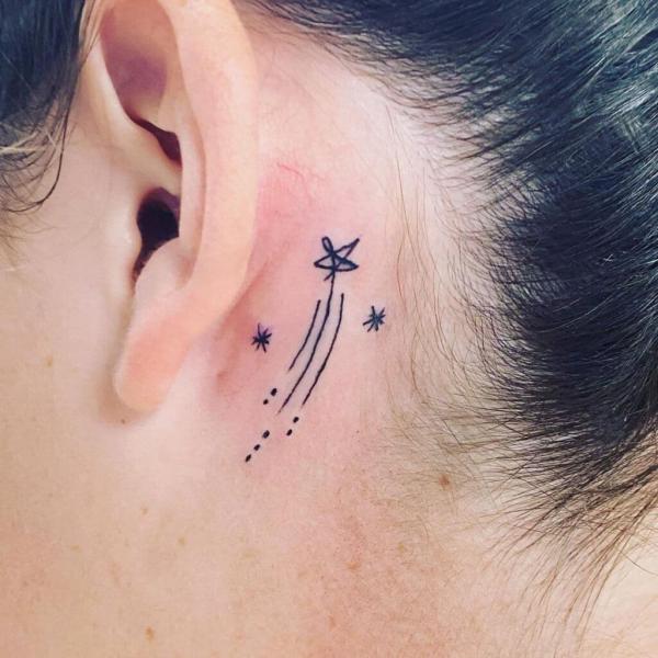75 Behind the Ear Tattoo Ideas for Subtle Expression