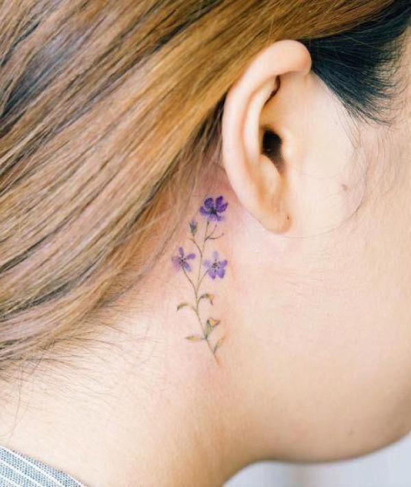 75 Behind the Ear Tattoo Ideas for Subtle Expression
