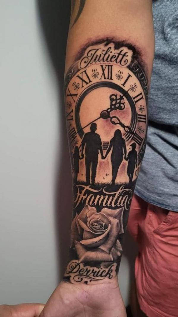 80 Rose and Clock Tattoo Designs to Inspire Your Next Ink