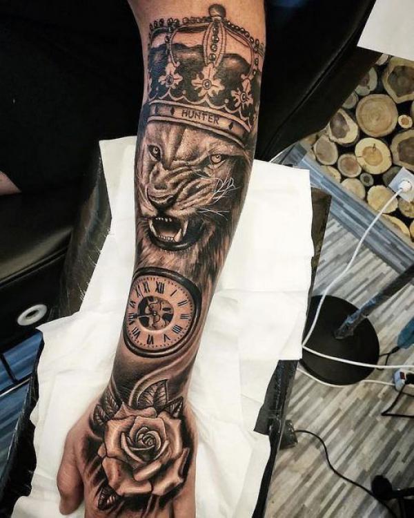 80 Rose and Clock Tattoo Designs to Inspire Your Next Ink