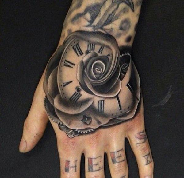80 Rose and Clock Tattoo Designs to Inspire Your Next Ink