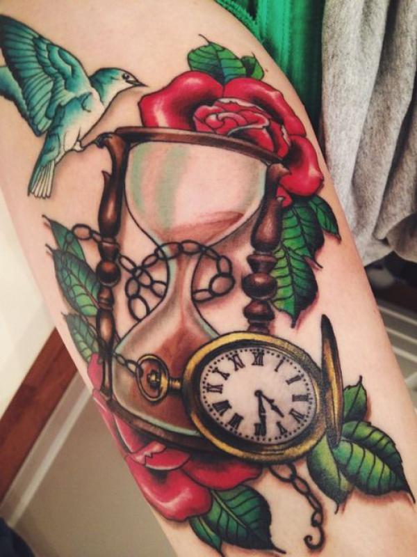80 Rose and Clock Tattoo Designs to Inspire Your Next Ink