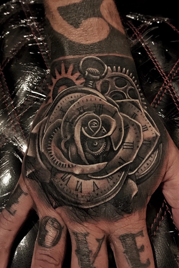 80 Rose and Clock Tattoo Designs to Inspire Your Next Ink