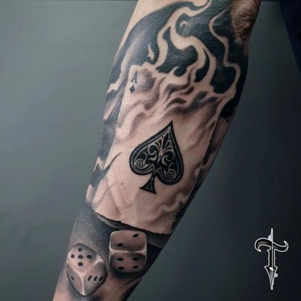 45 Stunning Playing Cards Tattoo Ideas