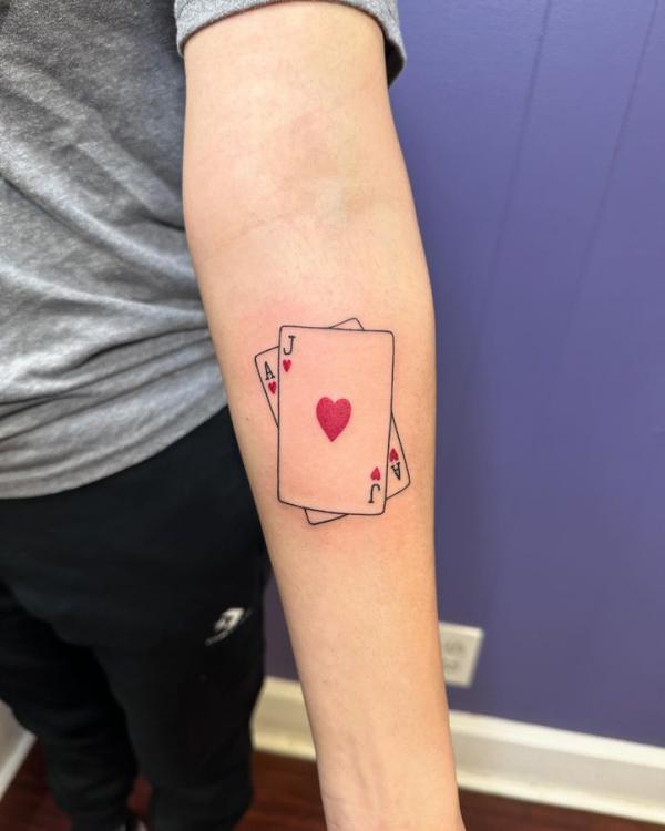 45 Stunning Playing Cards Tattoo Ideas