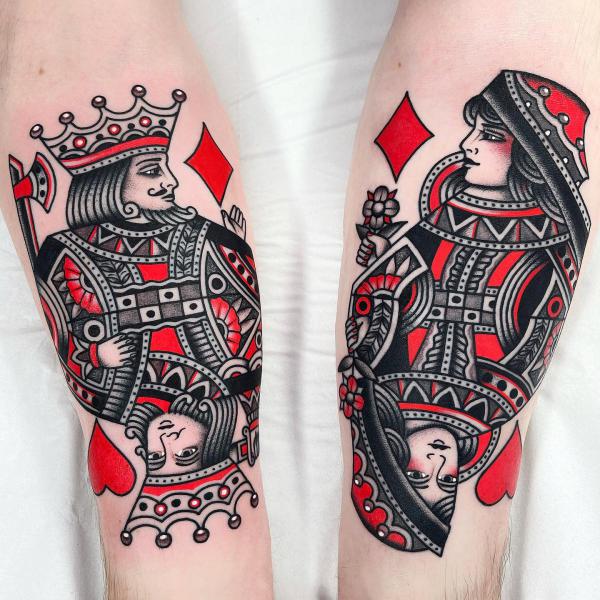 45 Stunning Playing Cards Tattoo Ideas