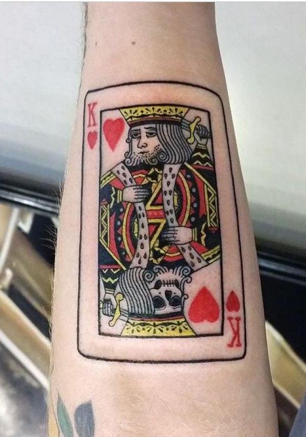 45 Stunning Playing Cards Tattoo Ideas