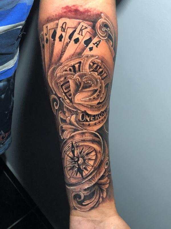 45 Stunning Playing Cards Tattoo Ideas