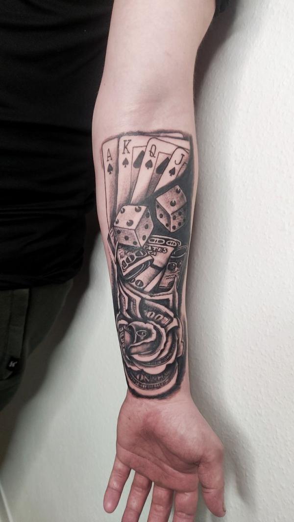 45 Stunning Playing Cards Tattoo Ideas