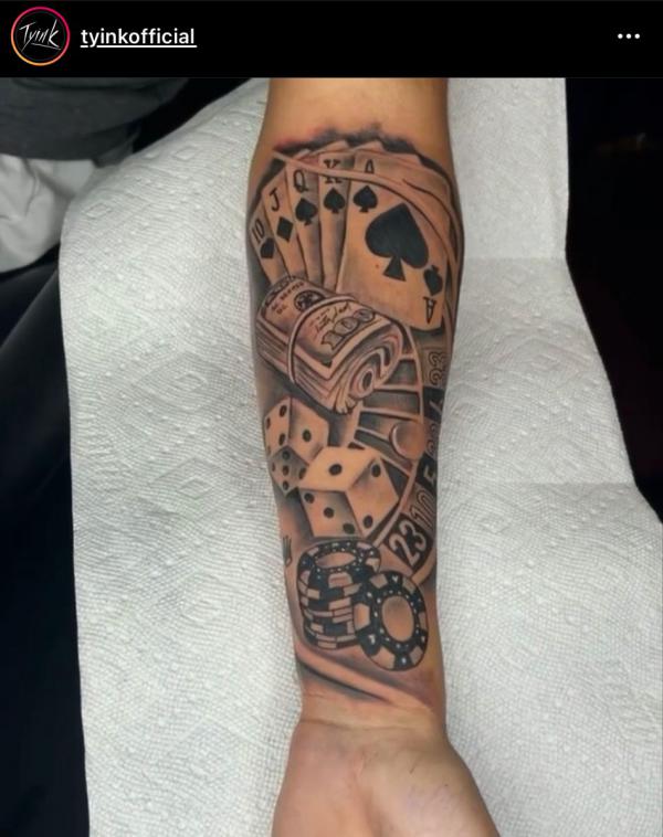 45 Stunning Playing Cards Tattoo Ideas