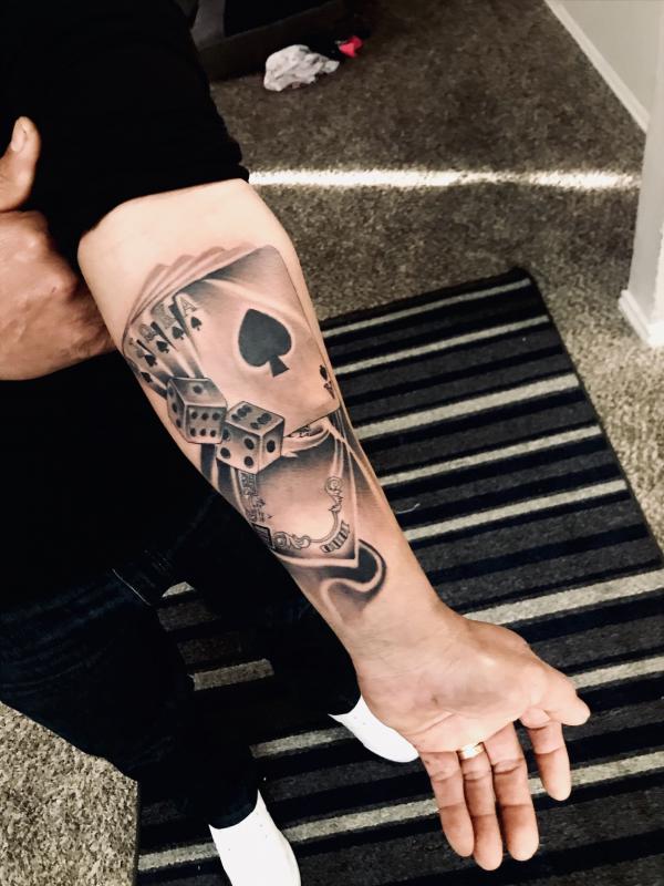 45 Stunning Playing Cards Tattoo Ideas