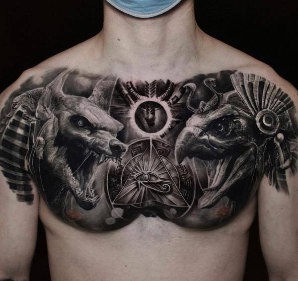 80 Bold and Artistic Chest Tattoos for Men