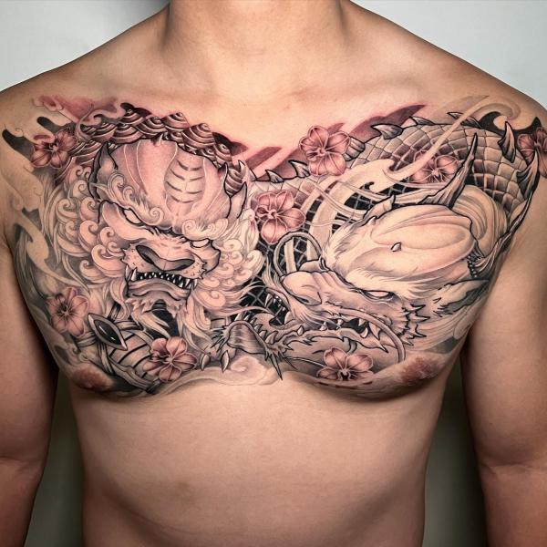 80 Bold and Artistic Chest Tattoos for Men