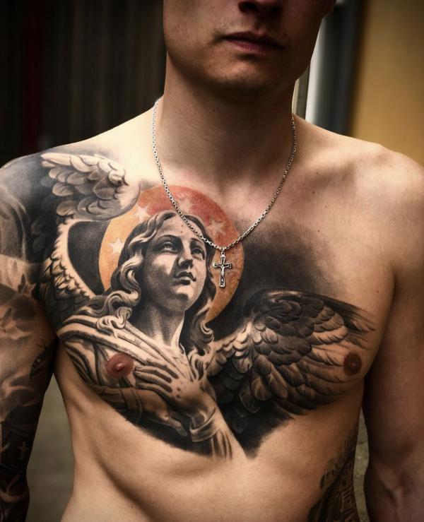 80 Bold and Artistic Chest Tattoos for Men