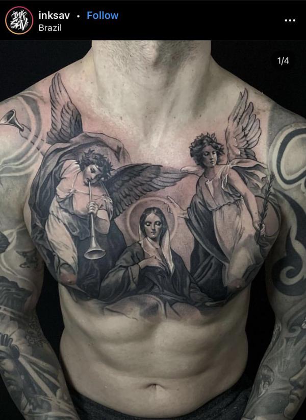 80 Bold and Artistic Chest Tattoos for Men