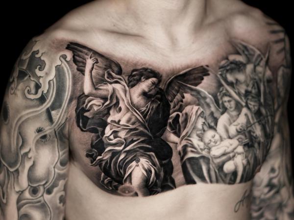 80 Bold and Artistic Chest Tattoos for Men