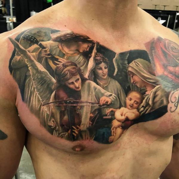 80 Bold and Artistic Chest Tattoos for Men