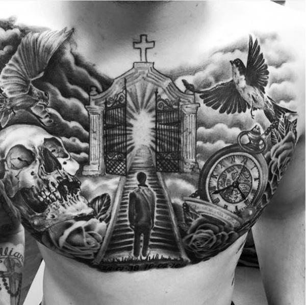 80 Bold and Artistic Chest Tattoos for Men