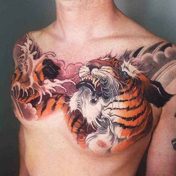80 Bold and Artistic Chest Tattoos for Men