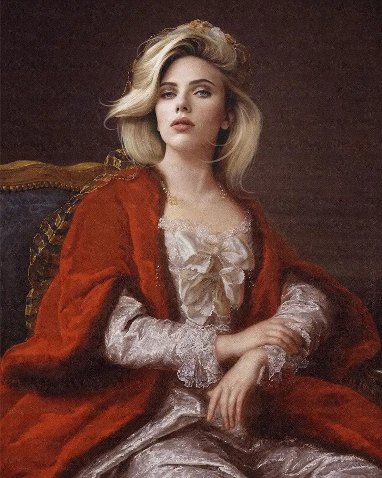 French Artist Kyès’ transformed Modern Celebrities to Classical Portraits