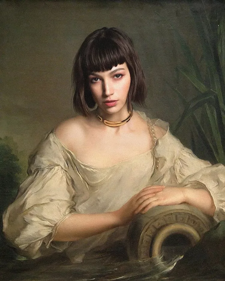 French Artist Kyès’ transformed Modern Celebrities to Classical Portraits