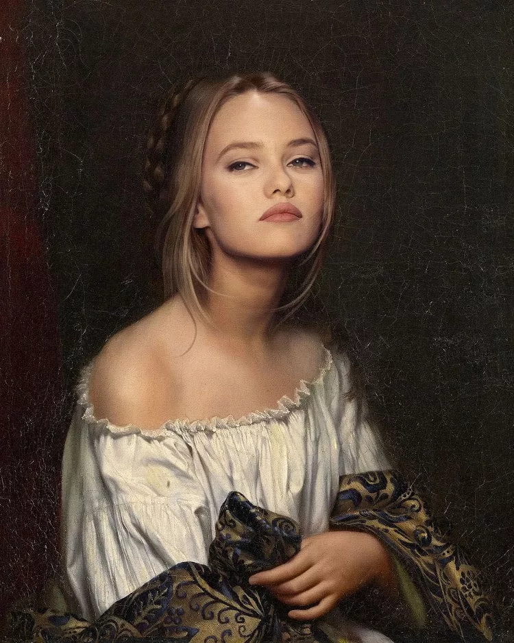French Artist Kyès’ transformed Modern Celebrities to Classical Portraits